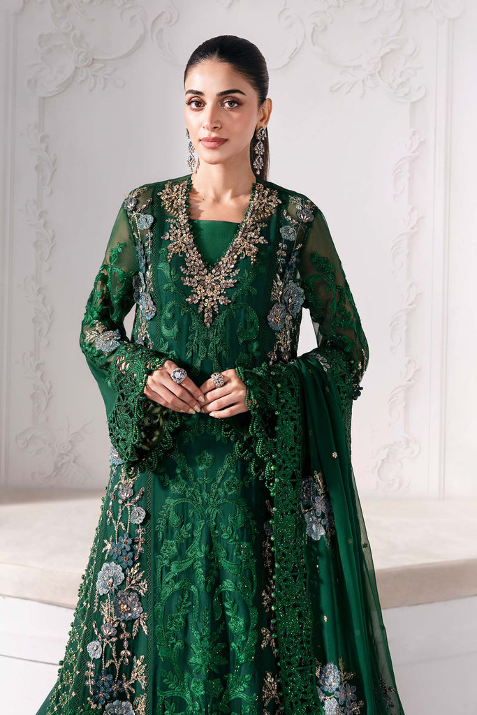 Embroidered Chiffon Suit | BD-3008