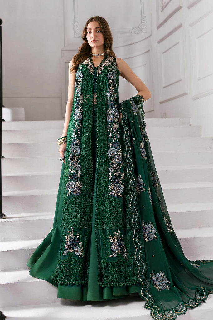 Embroidered Chiffon Suit | BD-3008