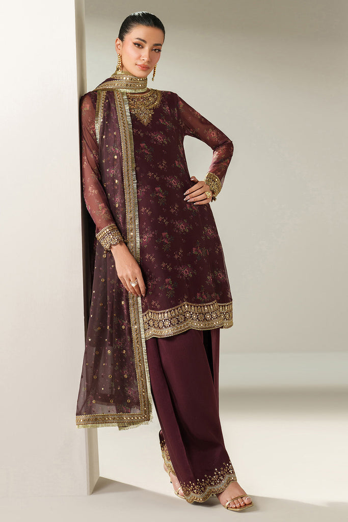 Jazmin - EMBROIDERED CHIFFON UC-3096