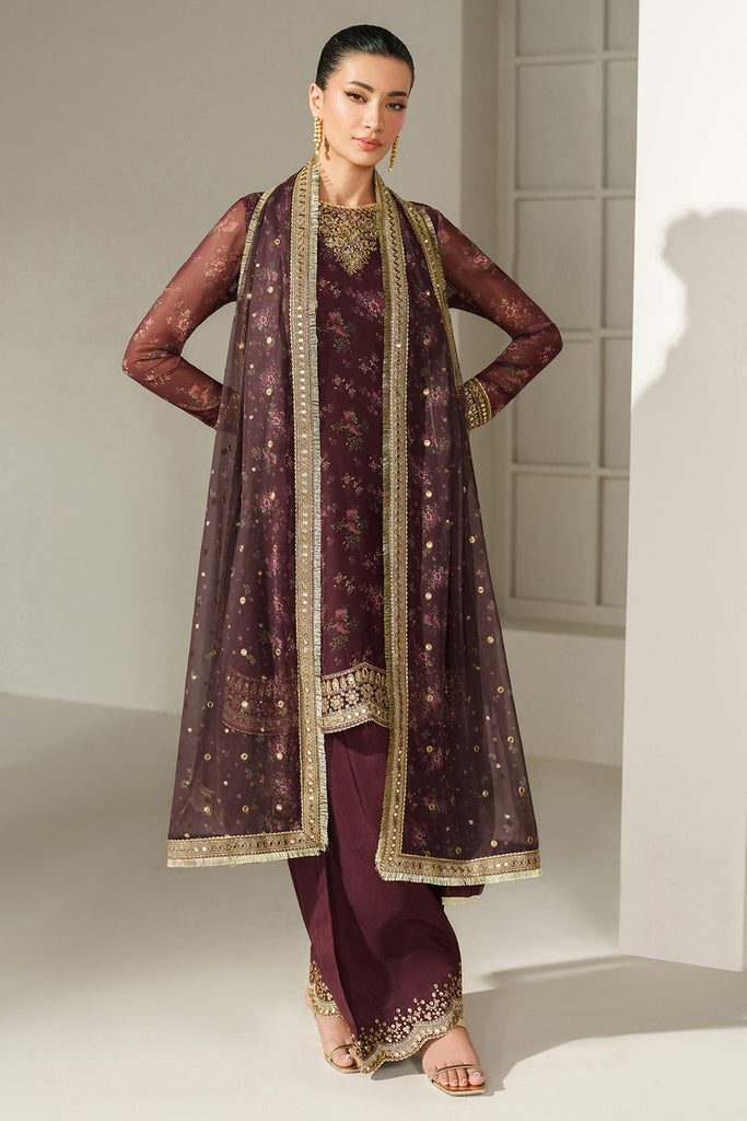 Jazmin - EMBROIDERED CHIFFON UC-3096