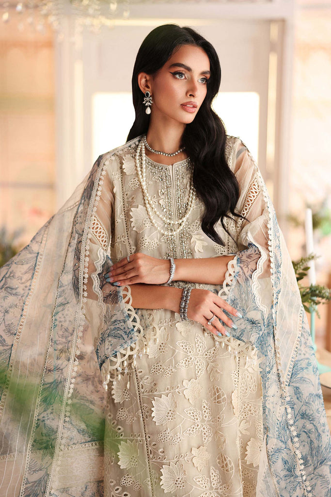 MARIA-B - Embroidered Organza Suit SF-EA25