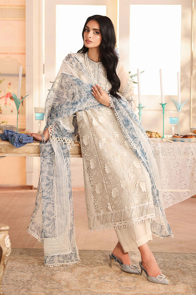 MARIA-B - Embroidered Organza Suit SF-EA25