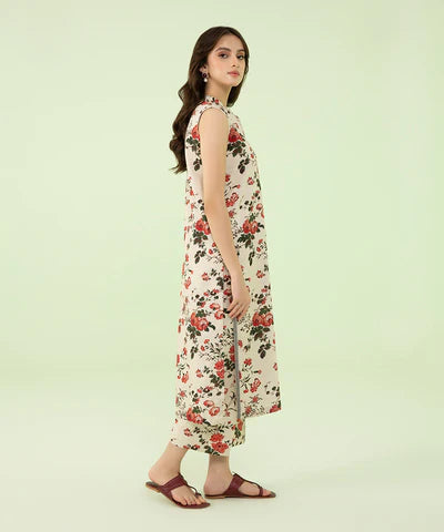 2 PIECE - PRINTED KHADDAR SUIT