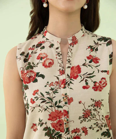 2 PIECE - PRINTED KHADDAR SUIT