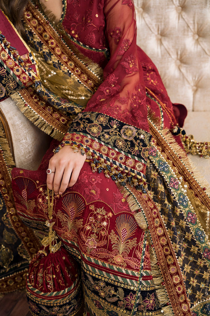 EMBROIDERED CHIFFON CH12-07