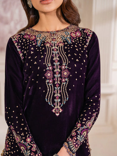 BAROQUE - EMBROIDERED VELVET UF-748