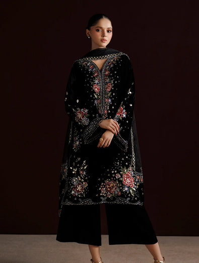 BAROQUE - EMBROIDERED VELVET UF-4552