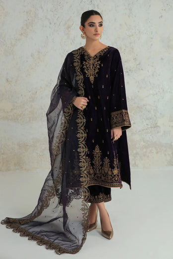 BAROQUE - EMBROIDERED VELVET UF-239