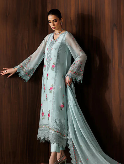 BAROQUE - EMBROIDERED CHIFFON UF-4438