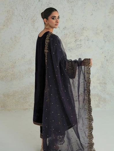 BAROQUE - EMBROIDERED VELVET UF-239