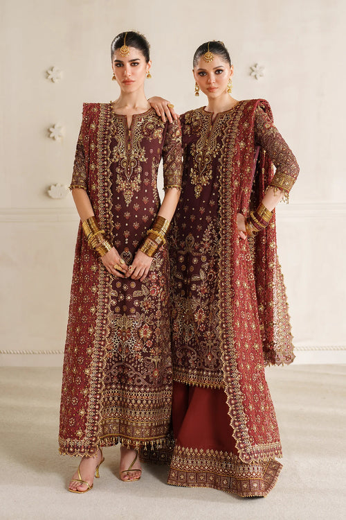 BAROQUE- EMBROIDERED CHIFFON CH14-07