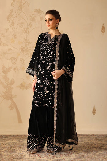 BAROQUE - EMBROIDERED VELVET UF-4316