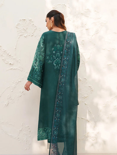 BAROQUE - EMBROIDERED RAW SILK UF-4383