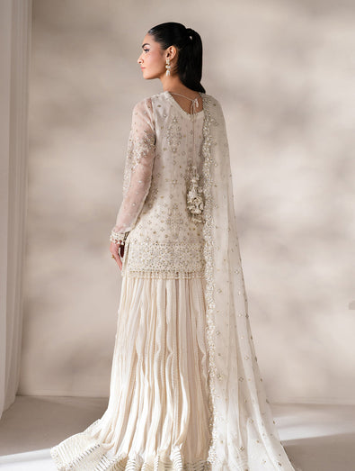 BAROQUE EMBROIDERED CHIFFON UF-4140