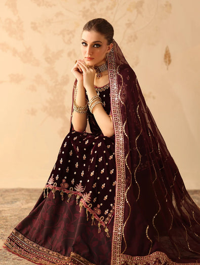 BAROQUE - EMBROIDERED VELVET UF-4313