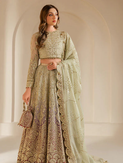 EMBROIDERED CHIFFON WF'25-09