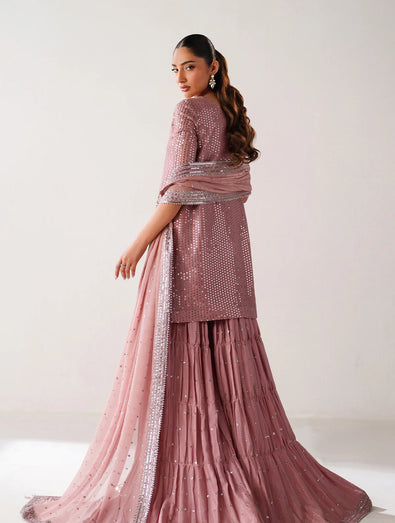 BAROQUE - EMBROIDERED CHIFFON UF-4388