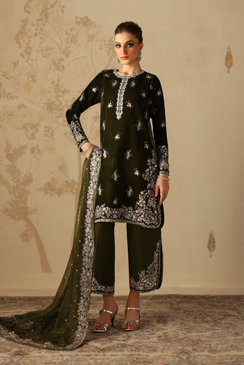 BAROQUE - EMBROIDERED VELVET UF-4311