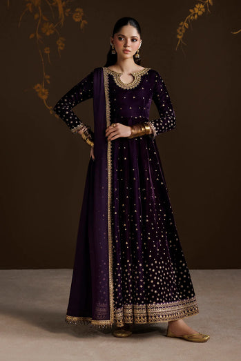 BAROQUE - EMBROIDERED VELVET UF-4628