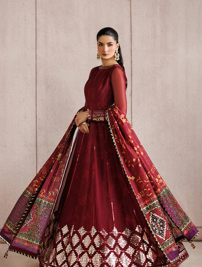Jazmin - EMBROIDERED CHIFFON UC-3118