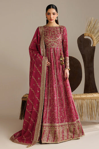Jazmin - EMBROIDERED RAW SILK UR-7084