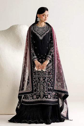 Jazmin - EMBROIDERED RAW SILK UR-7091