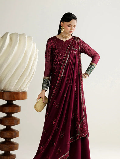 Jazmin - EMBROIDERED CHIFFON UC-3137