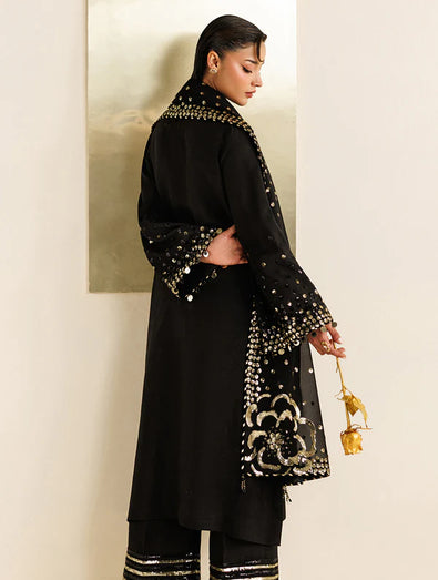 Jazmin - Embroidered Raw Silk UR-7065