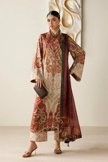 Jazmin - HANDWORK RAW SILK OR26-D08