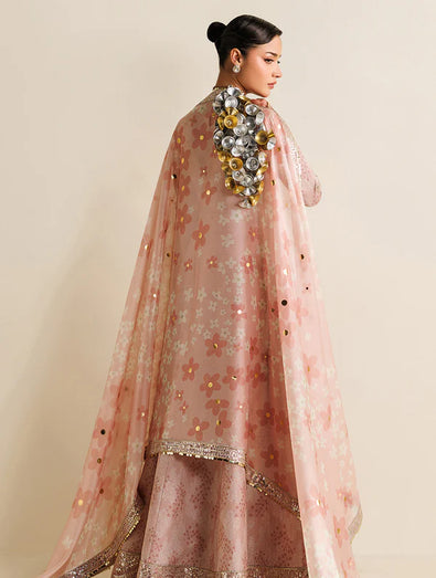 Jazmin - Embroidered Raw Silk UR-7067