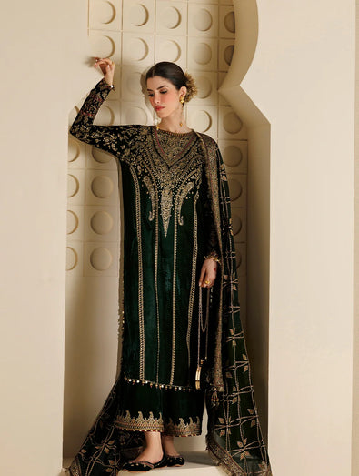 Jazmin - Embroidered Velvet Formal CVF26-D07