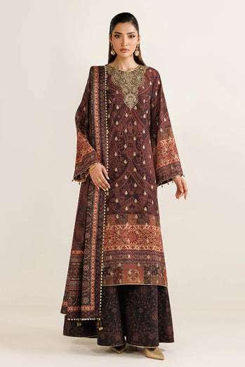 Jazmin - EMBROIDERED RAW SILK UR-7090