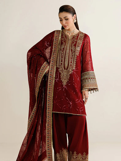 Jazmin - EMBROIDERED CHIFFON UC-3124