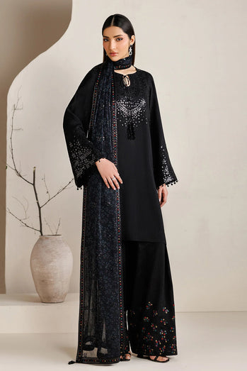 Jazmin - EMBROIDERED RAW SILK UR-7081