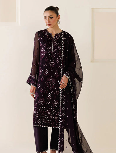 Jazmin - EMBROIDERED CHIFFON UC-3123