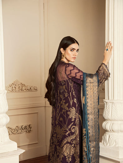 EMBROIDERED CHIFFON CH05-10