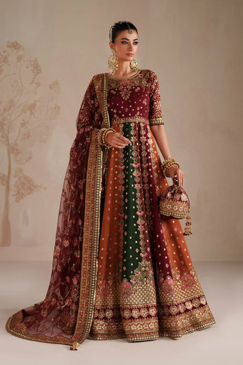 BAROQUE - EMBROIDERED RAW SILK UF-4366