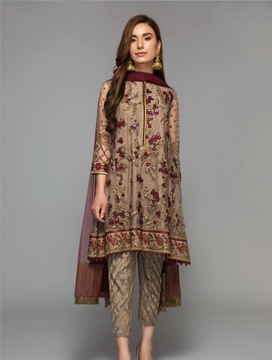 BAROQUE - EMBROIDERED NET UF-14