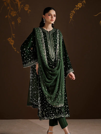 BAROQUE - EMBROIDERED VELVET UF-4545
