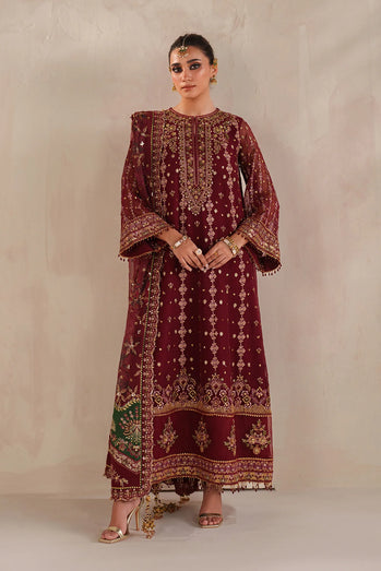 BAROQUE -EMBROIDERED CHIFFON UF-4367