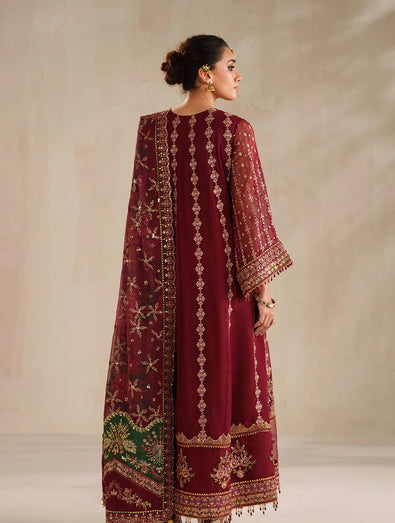 BAROQUE -EMBROIDERED CHIFFON UF-4367