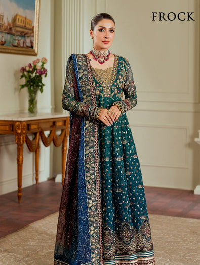 EMBROIDERED CHIFFON CH13-03