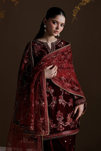 BAROQUE - EMBROIDERED VELVET UF-4550