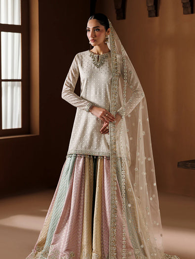 BAROQUE - EMBROIDERED ZARRI CHIFFON UF-4435