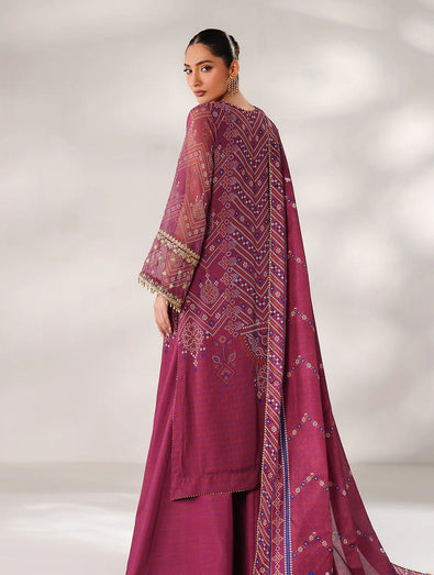 BAROQUE - EMBROIDERED CHIFFON UF-4390