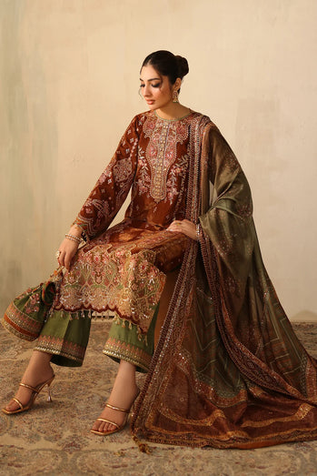 BAROQUE - EMBROIDERED VELVET UF-4317