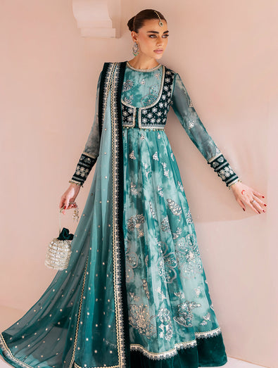 JAZMIN - Embroidered Velvet Formal CVF D-06