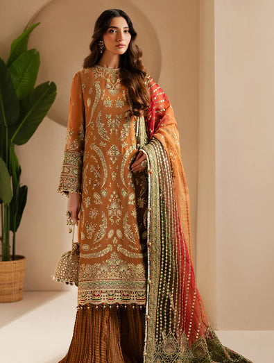 EMBROIDERED CHIFFON WF'25-08