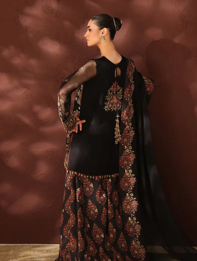 BAROQUE - EMBROIDERED CHIFFON UF-4488