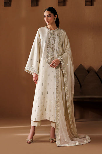 BAROQUE - EMBROIDERED RAW SILK UF-4434